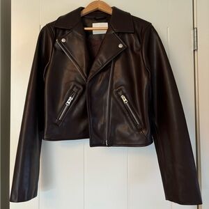 Aritzia Vegan Leather Stunner Jaxket